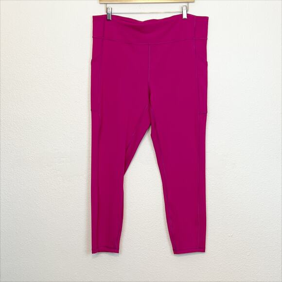 Lululemon Invigorate High-Rise Tight 25” Size 16 Ripened Raspberry Pink - Picture 2 of 11
